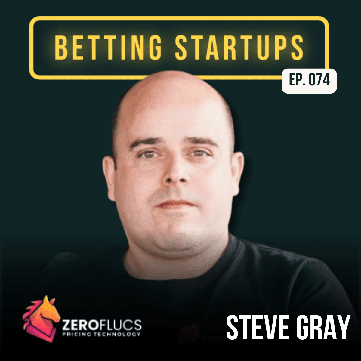 Ep. 74 features Steve Gray, founder of ZeroFlucs, which provides pricing technology for sportsbook operators.