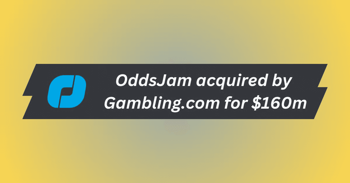 Gambling.com acquires OddsJam parent company for nine figures