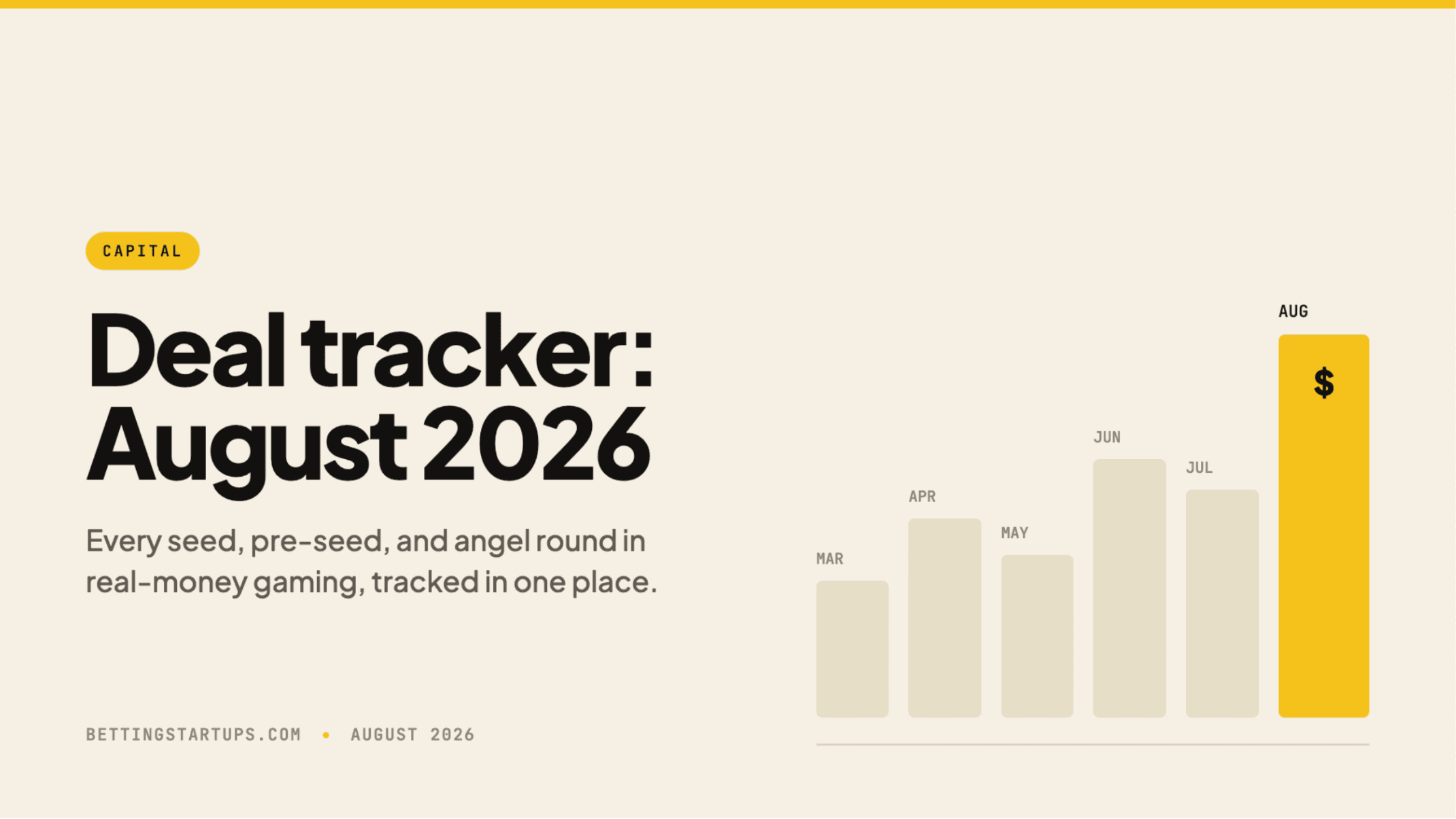 Deal Tracker: August 2026