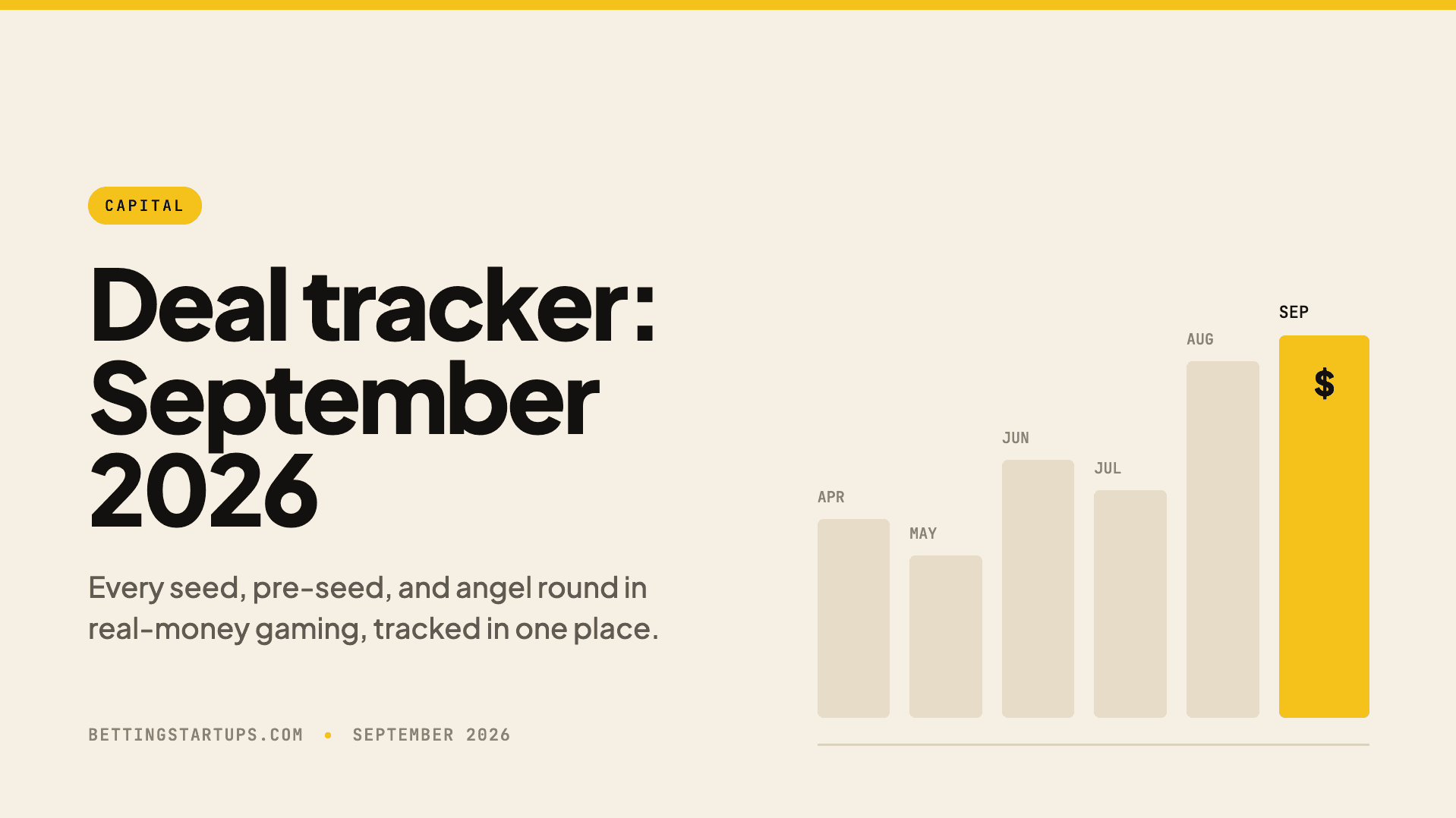 Deal Tracker: September 2026